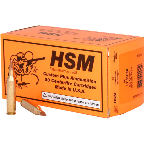 HSM Varmint Rifle Ammunition