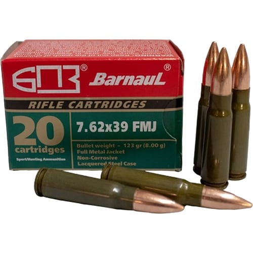 Barnaul Steel Case Rifle Ammo