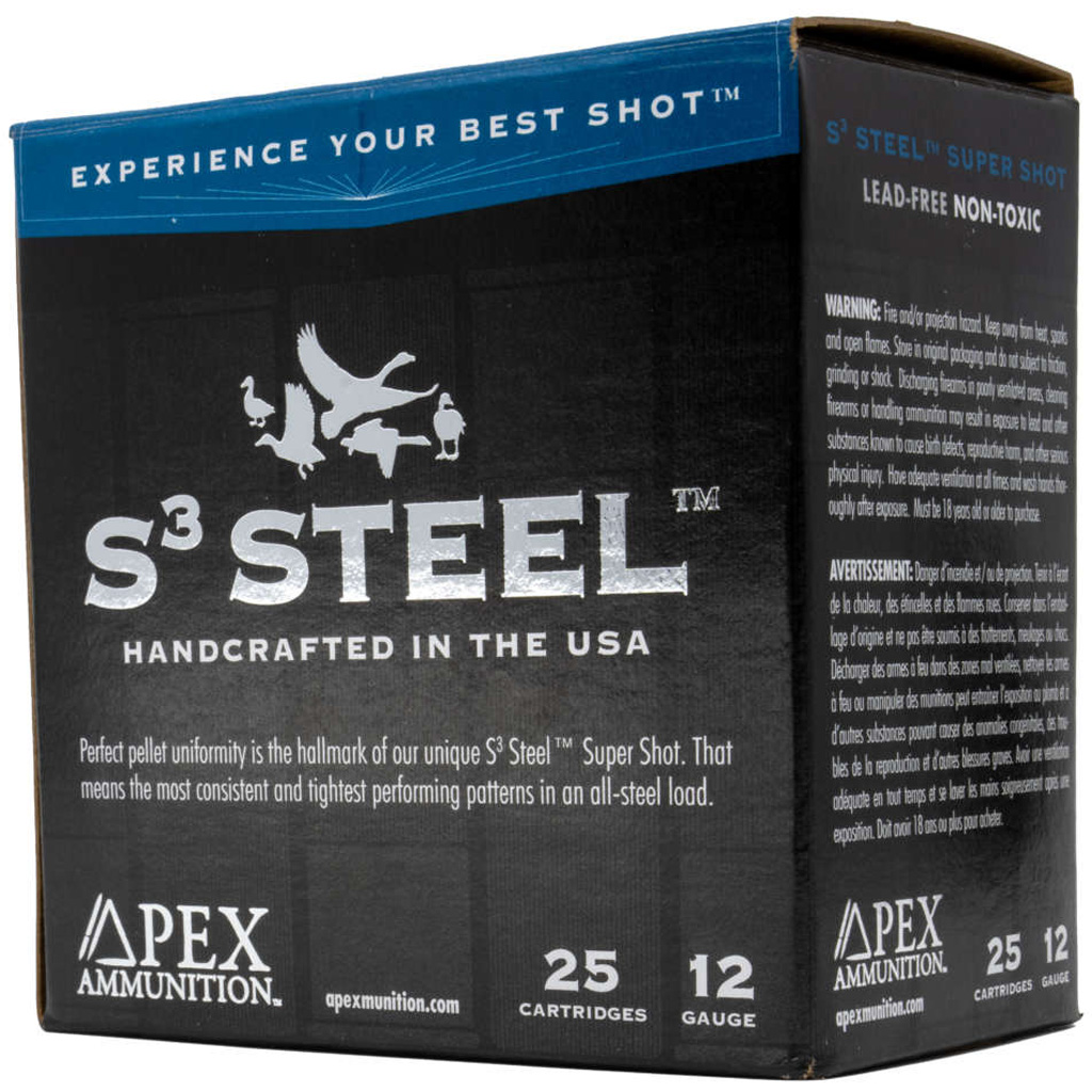 Apex Waterfowl S3 Steel Shotgun Ammo