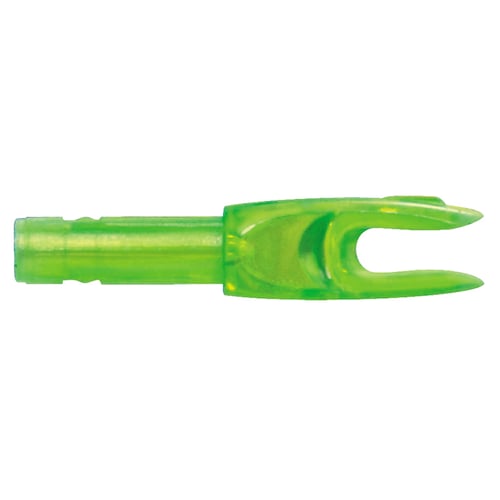 Easton 4mm G Nocks  <br>  Green Large Groove 100 pk.