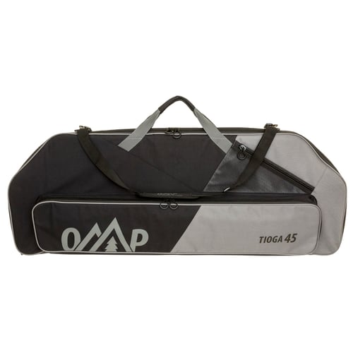 October Mountain Tioga 45 Bow Case  <br>  Black/Grey