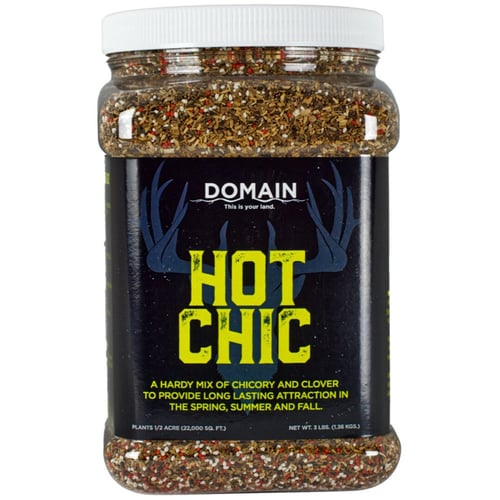 Domain HCFP3 Hot Chic Food Plot Mix 3 lbs., Plants 1/2 Acre | 850033777017