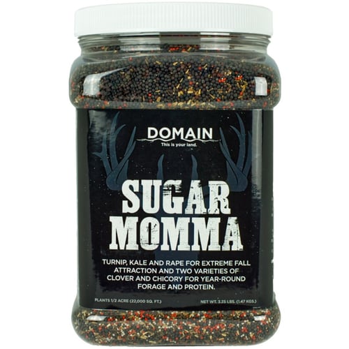 Domain SMFP325 Sugar Momma Food Plot Mix, 3.25 lbs., Plants 1/2 Acre | 850033777079