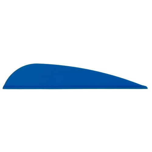 AAE Elite Plastifletch Vanes  <br>  Blue 2.875 in. 100 pk.