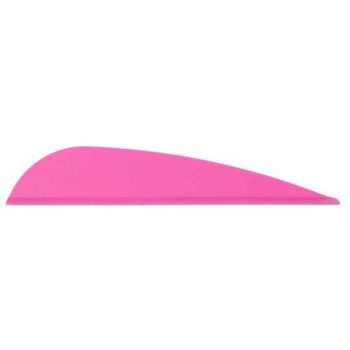 AAE Elite Plastifletch Vanes  <br>  Hot Pink 2.875 in. 100 pk.