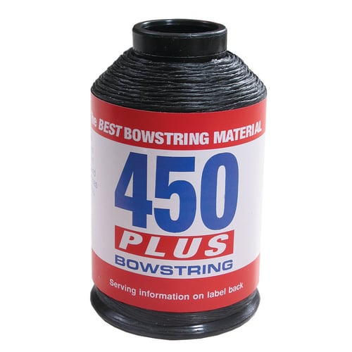 BCY 450Plus Bowstring Material  <br>  Black 1/4 lb.