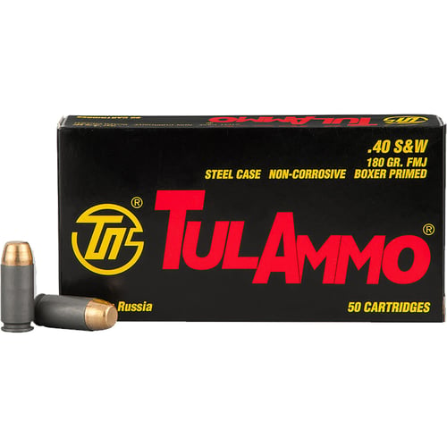 Tulammo Steel Case Pistol Ammo