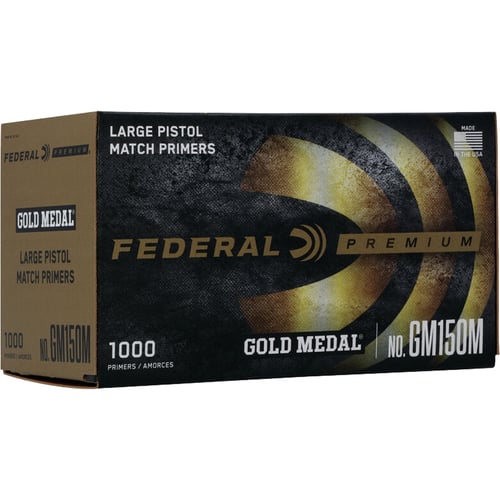Federal Premium Gold Medal Pistol Primers