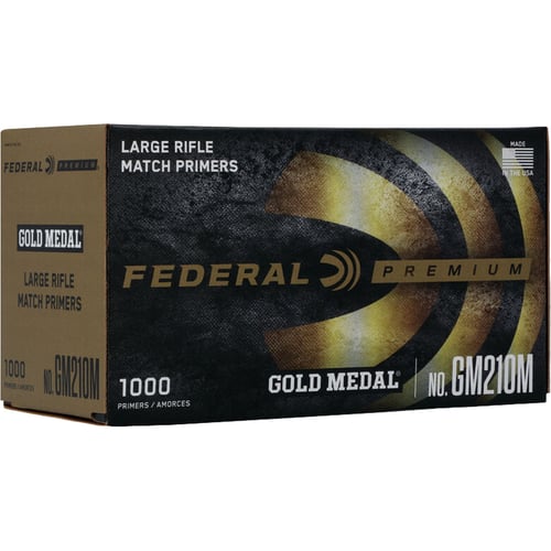 Federal Premium Gold Medal Rifle Primers