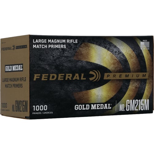 Federal Premium Gold Medal Rifle Primers | 029465056957