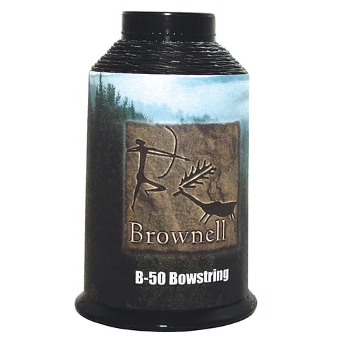 Brownell B50 String Material  <br>  Black 1/4 lb.