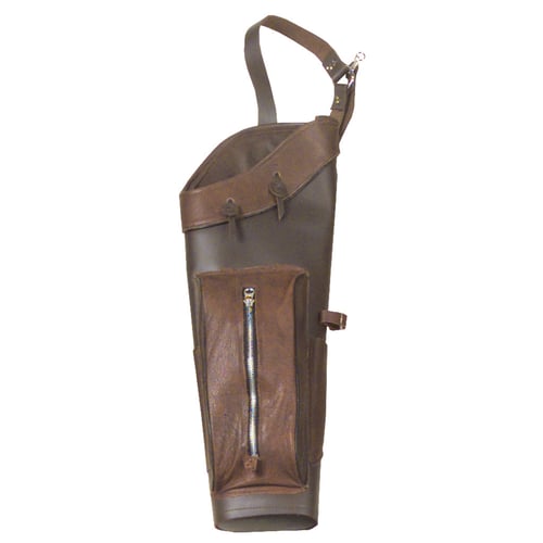 Wyandotte Brown Leather Back Quiver  <br>  RH/LH