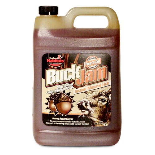 Evolved Buck Jam Liquid Attractant  <br>  Honey Acorn 1 gal.