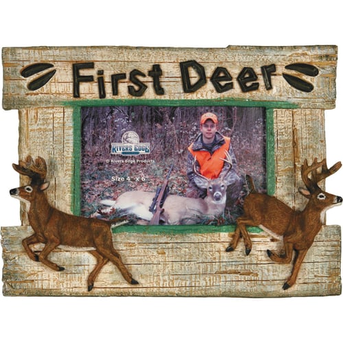 Rivers Edge Photo Frame  <br>  First Deer