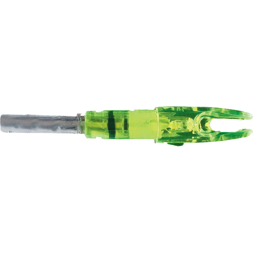 Lumenok Lighted Nocks  <br>  Green S 1 pk.