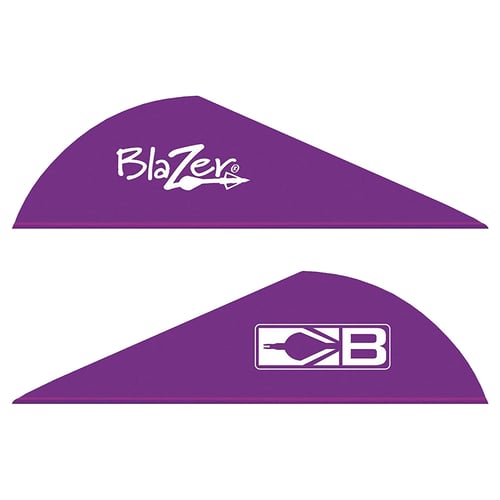 Bohning Blazer Vanes  <br>  Purple 36 pk.