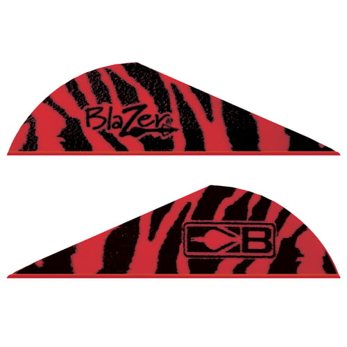 Bohning Blazer Vanes  <br>  Red Tiger 100 pk.