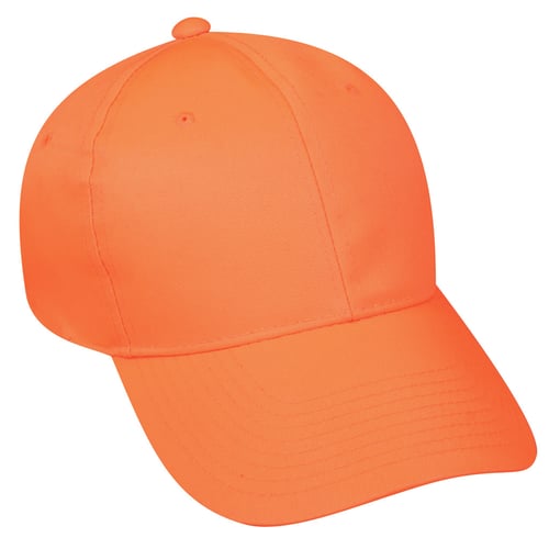 BLAZE HAT SZ ABlaze Hat Orange - Adult - Polyester - Plastic Snap - Slight Pre-Curve - Pro Round Crown - Structured - Woven Loop Label