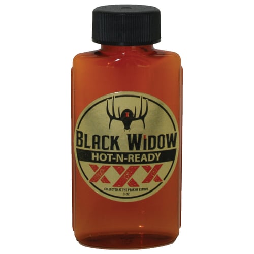 Black Widow Hot-N-Ready XXX Deer Lure  <br>  Northern 1.25 oz.