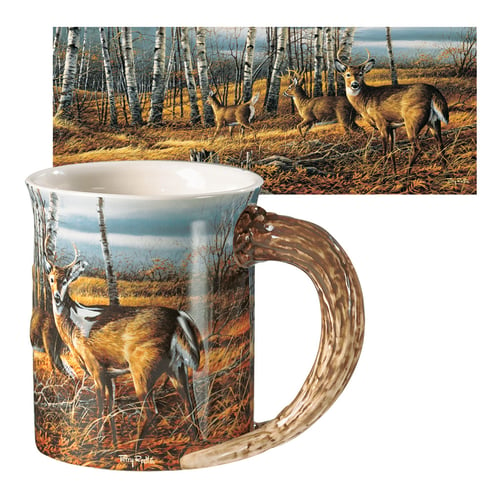 Wild Wings Sculpted Mug  <br>  Birch Line Deer