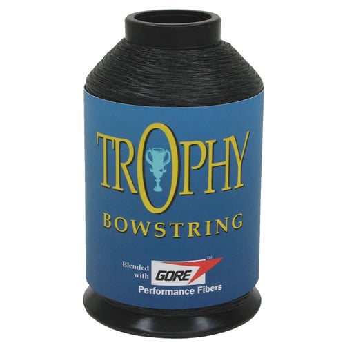 BCY Trophy Bowstring Material  <br>  Black 1/4 lb.