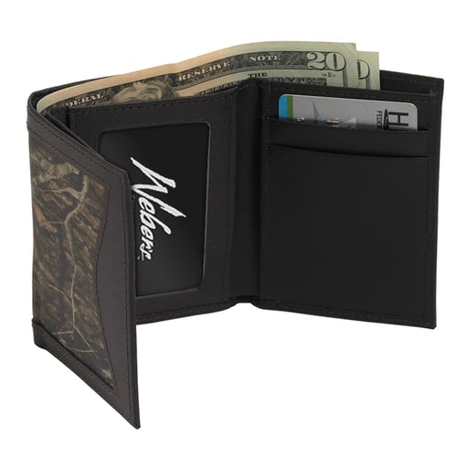 Webers Leather Tri-Fold Wallet
