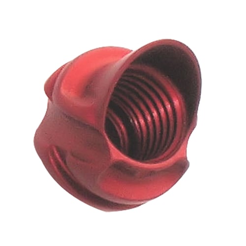 Specialty Archery Hooded Peep  <br>  Red 1/8 in. 37 Degree