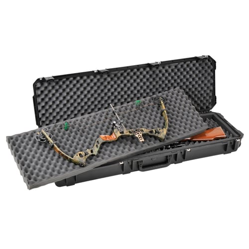 SKB iSeries Double Bow/Rifle Case   <br>  Black 50 in.