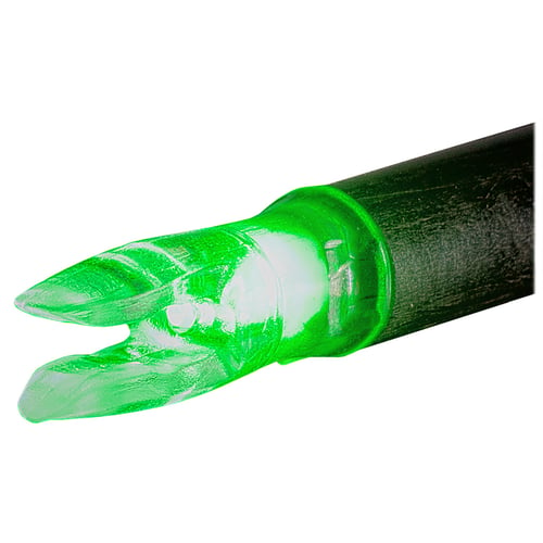 NockTurnal Lighted Nock  <br>  Green H Nock 3 pk.