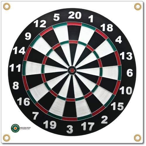 Arrowmat Foam Target Face  <br>  Dartboard 17x17 in.