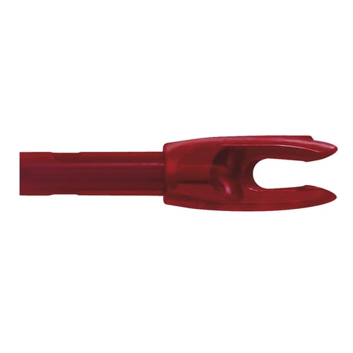 Easton G Nock Large Groove  <br>  Deep Red 12 pk.