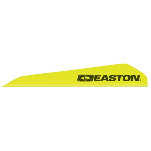 Easton BTV Crossbow Vanes  <br>  3 in. Yellow 100 pk.