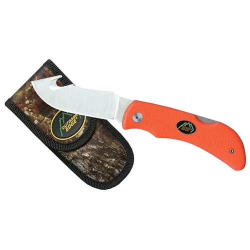 Outdoor Edge Grip Hook Knife  <br>  Orange