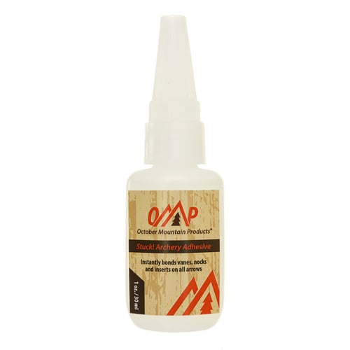 October Mountain STUCK Archery Adhesive  <br>  1 oz.