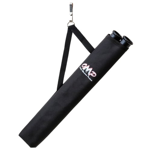 October Mountain Hip Quiver 2-Tube  <br>  Black RH/LH