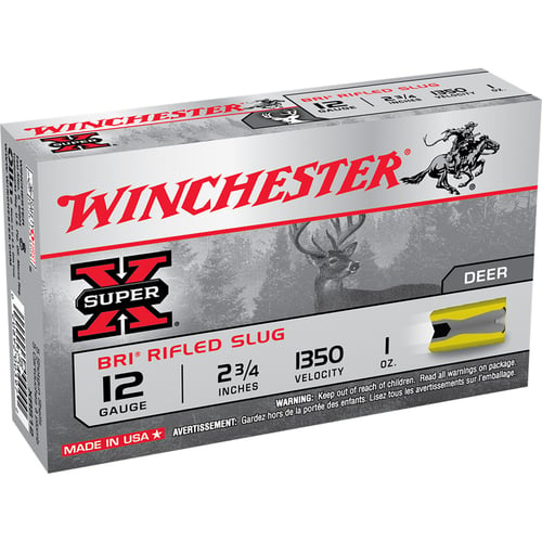 Winchester XRS12 Super-X Sabot Slugs 12 GA, 2-3/4 in, BRI Sabot