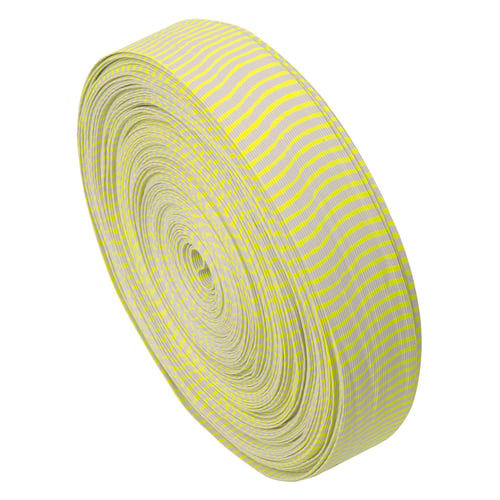 October Mountain VIBE String Silencers  <br>  White/Neon Yellow 85 ft.