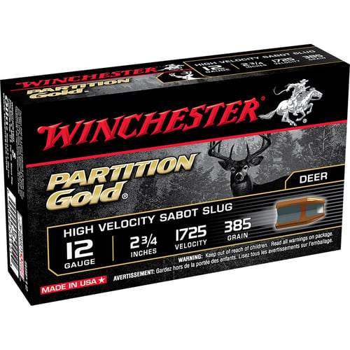 Winchester Partition Gold High Velocity Sabot Slug