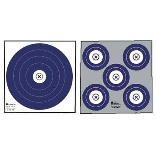 Maple Leaf Target Face  <br>  NFAA Double Sided Indoor 100 pk.