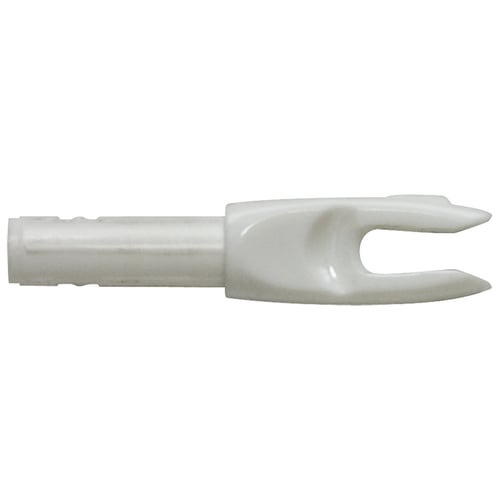 Easton G Nock Small Groove  <br>  White 100 pk.