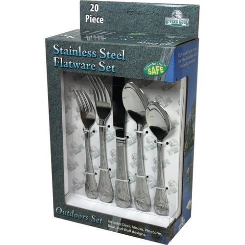 Rivers Edge Flatware Set  <br>  20 pc.