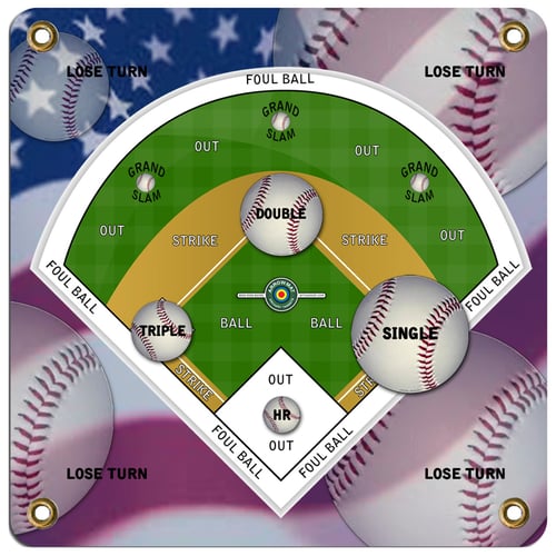 Arrowmat Foam Target Face  <br>  Baseball 17x17 in.