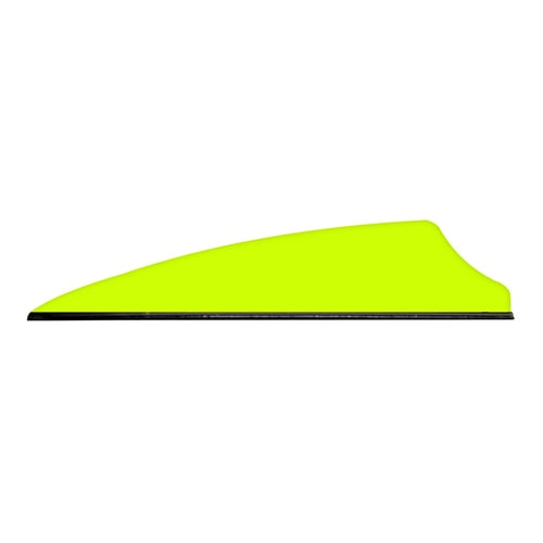 Q2i Fusion X-II Vanes  <br>  Neon Yellow 2.1 in. 100 pk.