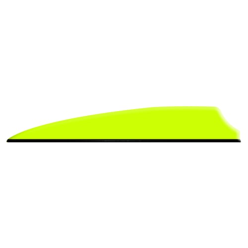 Q2i Fusion X-II Vanes  <br>  Neon Yellow 3 in. 100 pk.