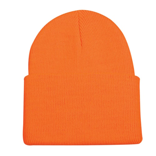 Outdoor Cap Knit Watch Cap  <br>  Blaze Orange