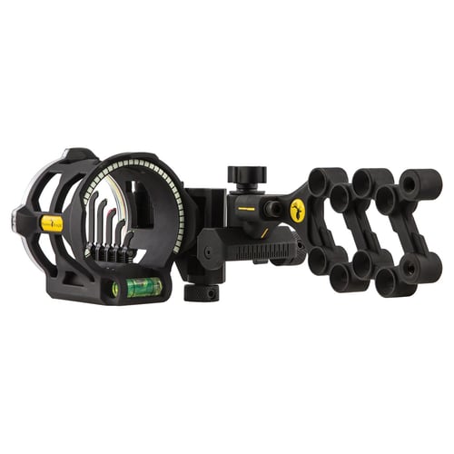 Trophy Ridge Peak Sight  <br>  Black 5 Pin .019 RH