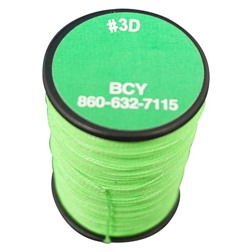 BCY 3D End Serving  <br>  Neon Green 120 yds.