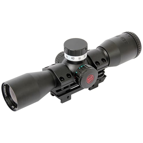 Red Hot PinPoint CrossbowScope  <br>  3x32 Illuminated Reticle