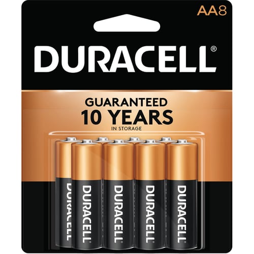 Duracell Coppertop Batteries  <br>  AA 8 pk.