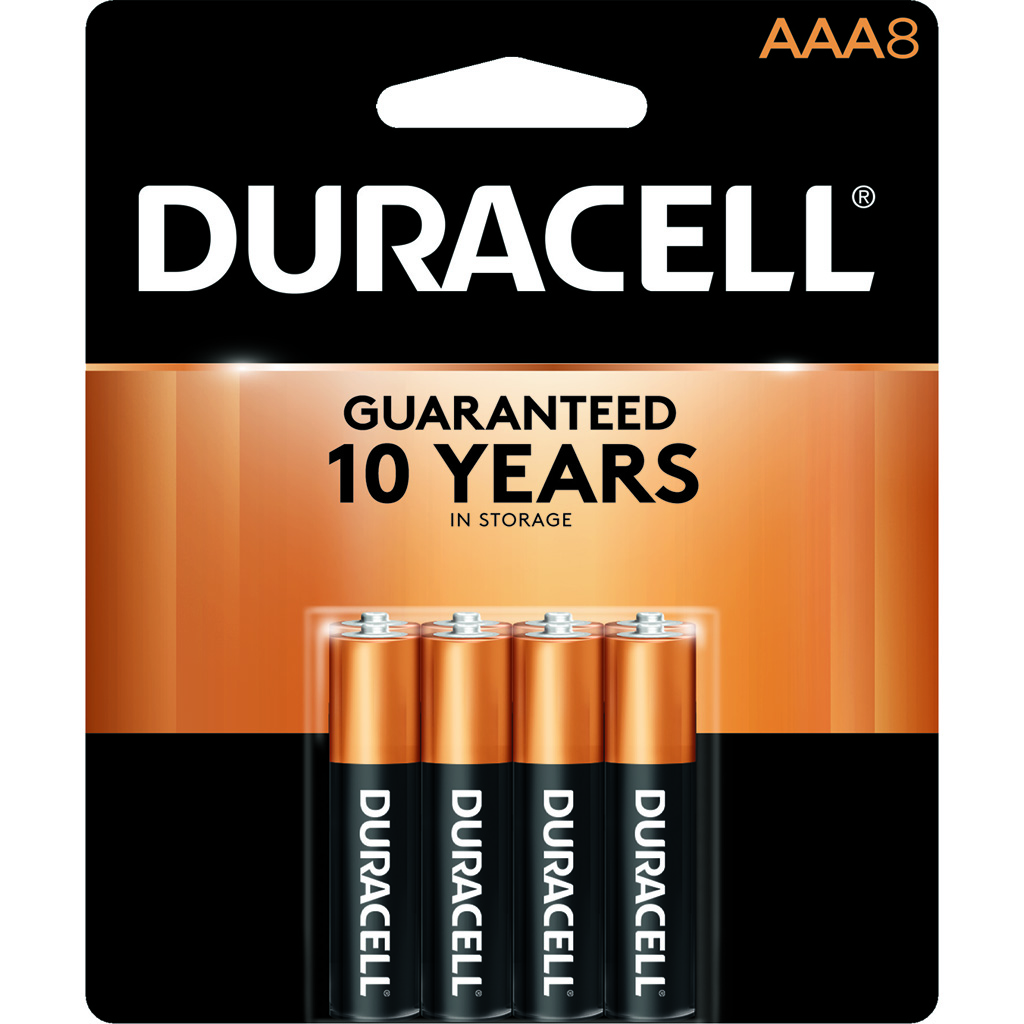 Duracell Coppertop Batteries  <br>  AAA 8 pk.